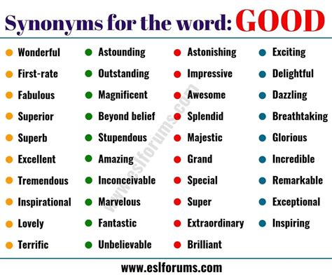 ygoog|good synonyme.